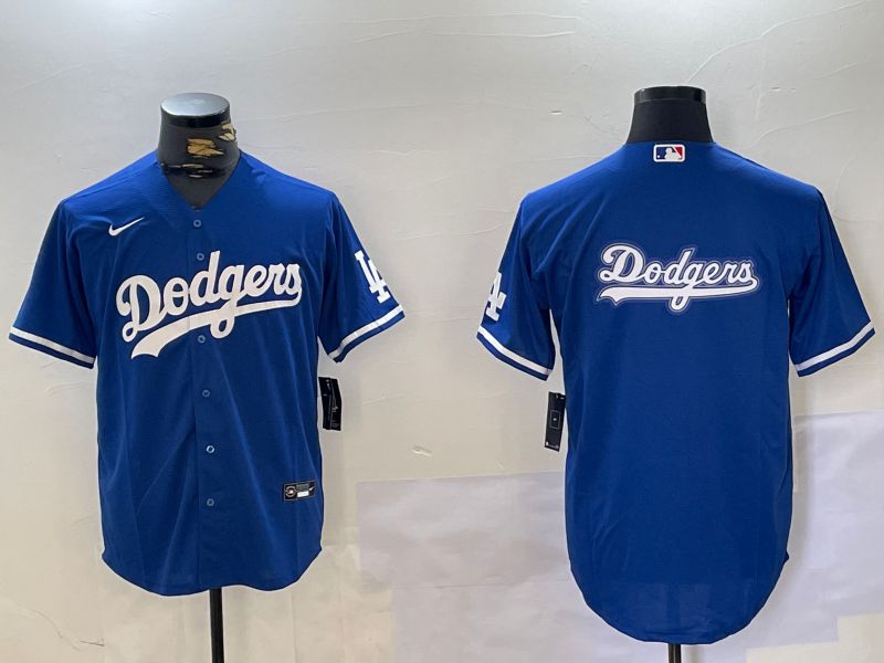 Men Los Angeles Dodgers Blank Blue Game 2024 Nike MLB Jersey style 10176->los angeles dodgers->MLB Jersey